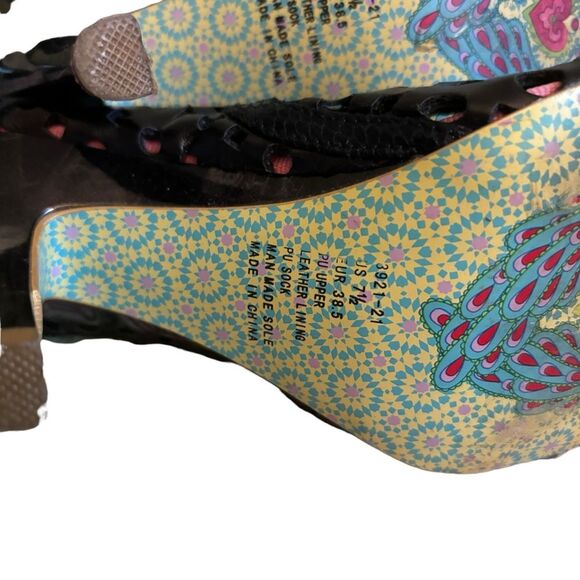 Irregular Choice MUTINY heels Sz 7.5/38.5 - Picture 5 of 8